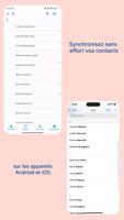 Cloud Sync des contacts capture d'écran 1