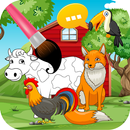Tiere malbuch & klingen - Ausmalbilder für kinder APK