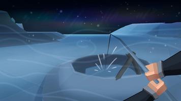 Frozen Island - Pixel Winter S imagem de tela 1