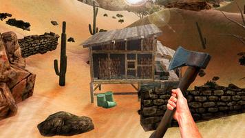 Hot Desert Survival Sim 3D capture d'écran 3
