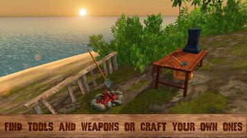 برنامه‌نما Ocean Island Survival 3D عکس از صفحه