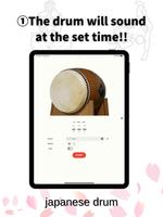 Japanese taiko drum.Timer app স্ক্রিনশট 2