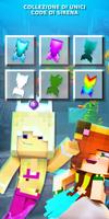 Poster Mermaid Tail Mod for Minecraft