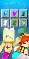 Mermaid Tail Mod for Minecraft โปสเตอร์