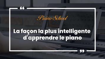 Piano School - apprendre piano Affiche