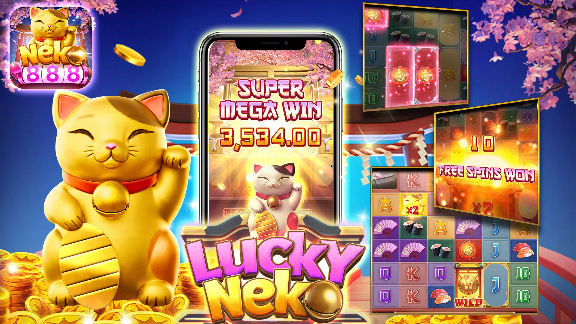 888 PG Nổ Hũ Lucky Neko APK For Android Download, 52% OFF