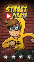 Subway Pirate Surfer Plakat