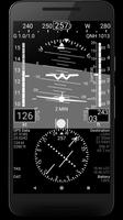 A-EFIS black & white Affiche