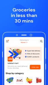 4 Schermata talabat: Food, grocery & more