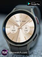 Golden Rose Watch Face poster