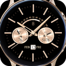 Golden Galaxy Watch Face APK