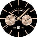 Golden Galaxy Watch Face APK