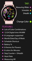 Lily Wavy Digital Watch स्क्रीनशॉट 1