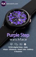 Purple Step Watch Face-poster