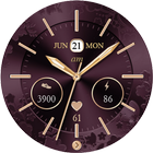 Silky Night Watch Face ikon
