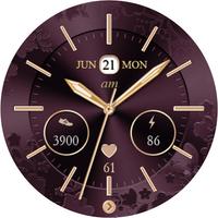 Silky Night Watch Face syot layar 3