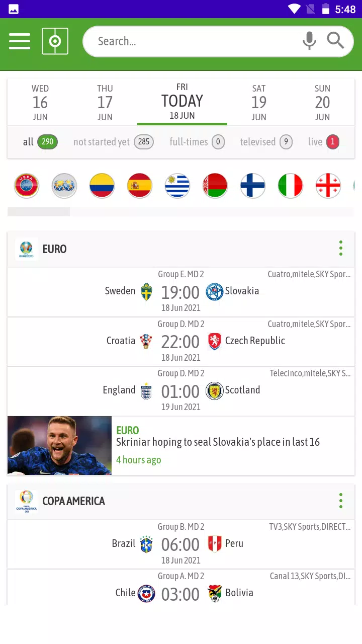 Football live stream TV - World best live apps APK for Android Download