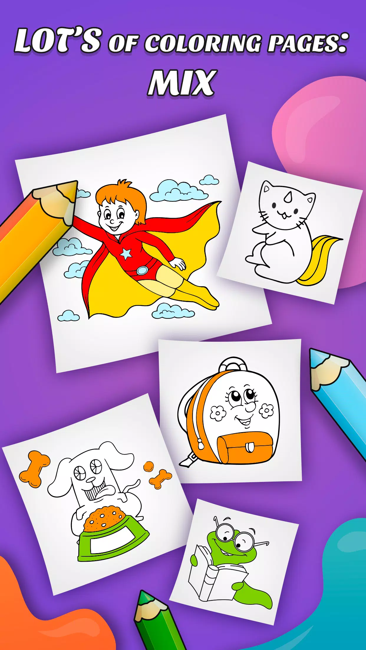 Super Coloring: Mix - Kids for Android - APK Download