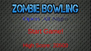 Zombie Bowling poster