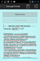PGP Secure Mail capture d'écran 3
