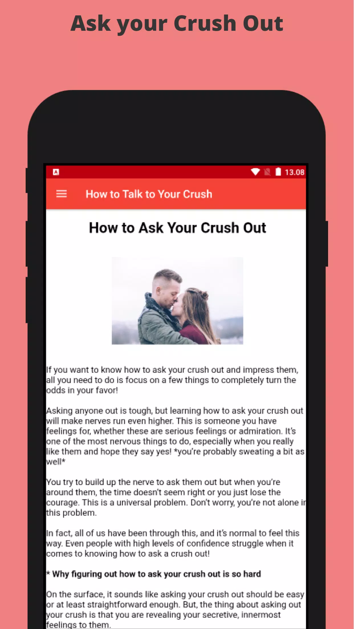 Crush - Perguntas e Dicas para Falar para ela APK للاندرويد تنزيل