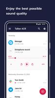 Call Recorder - Talker ACR الملصق