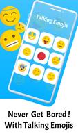 لوحة المفاتيح Talking Emojis تصوير الشاشة 1