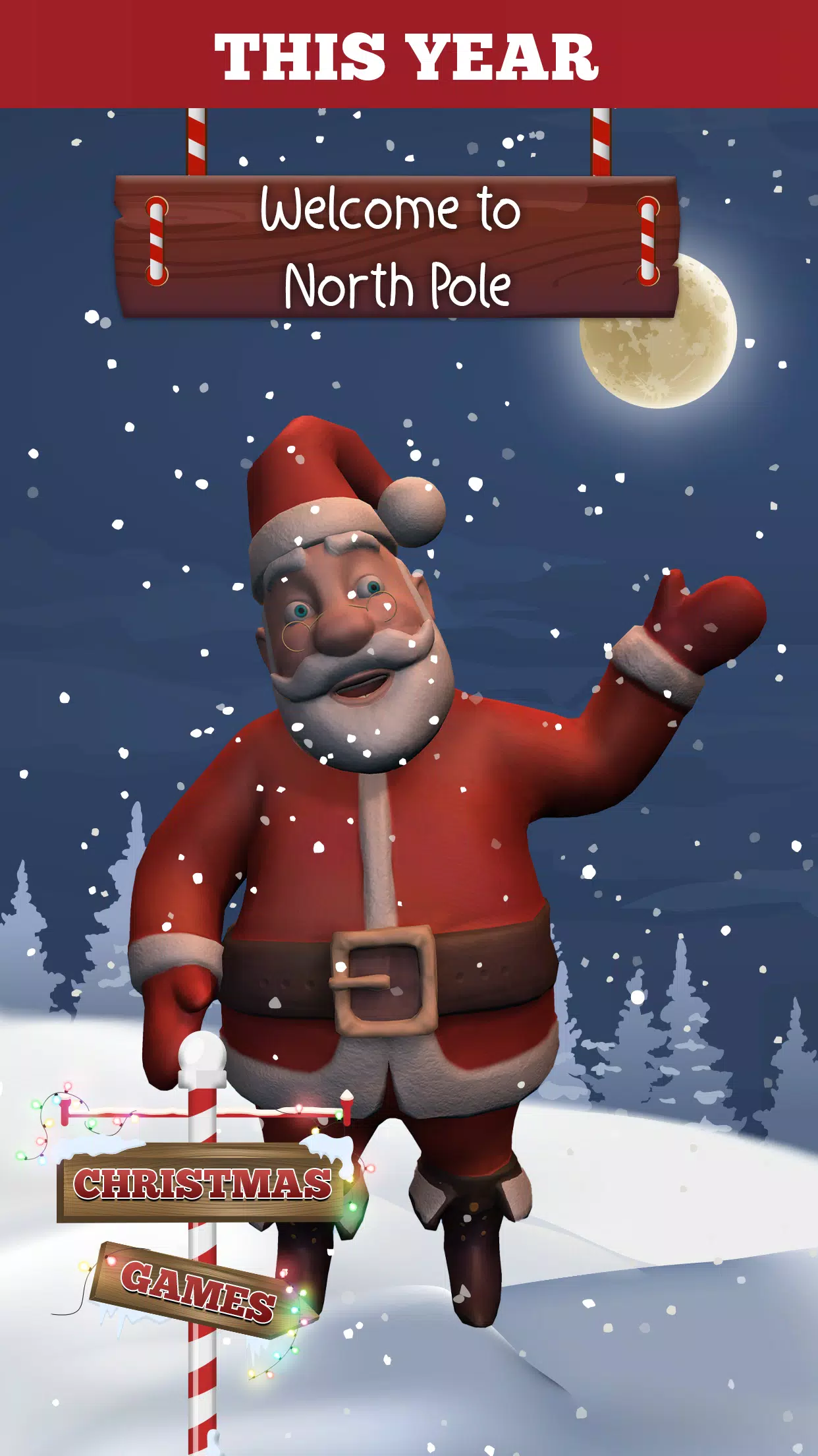Solenoide Guau adecuado Descarga de APK de Habla con Papa Noel en Navidad - Juegos Navideños para  Android