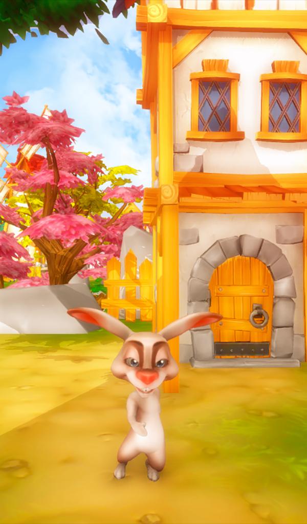 My Talking Rabbit For Android Apk Download - rabbit simulator new roblox cute and funny animals