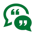 Talking messages for hangouts