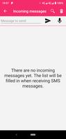 SMS messenger reader ภาพหน้าจอ 1