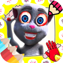 Talking Juan Scary coloring APK