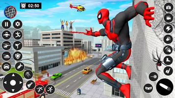 Spider Rope Hero Flying Games Screenshot 1