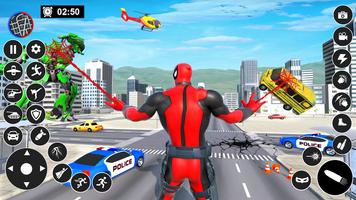 Spider Rope Hero Flying Games Screenshot 3