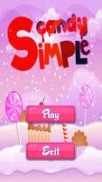 candy simple poster