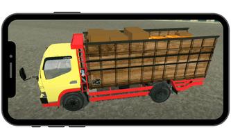 Mod Truk Bak Kayu Bussid 포스터