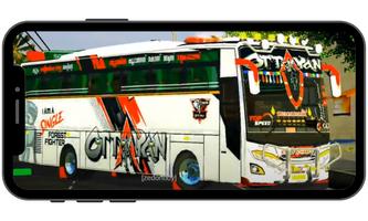 Kerala India Mod Livery Bussid اسکرین شاٹ 1