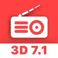 3D 7.1 RadioPlayer + Recording アプリダウンロード