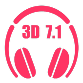 Music Player 3D Surround 7.1 أيقونة