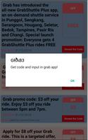 Grab Promotion Code - Grab Discount Code - Grab capture d'écran 2