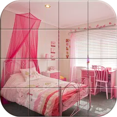 Tile Puzzle Girls Bedrooms XAPK download