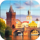 Tile Puzzle Digital Paintings आइकन