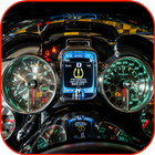 Auto Panel de fondo de panta icono