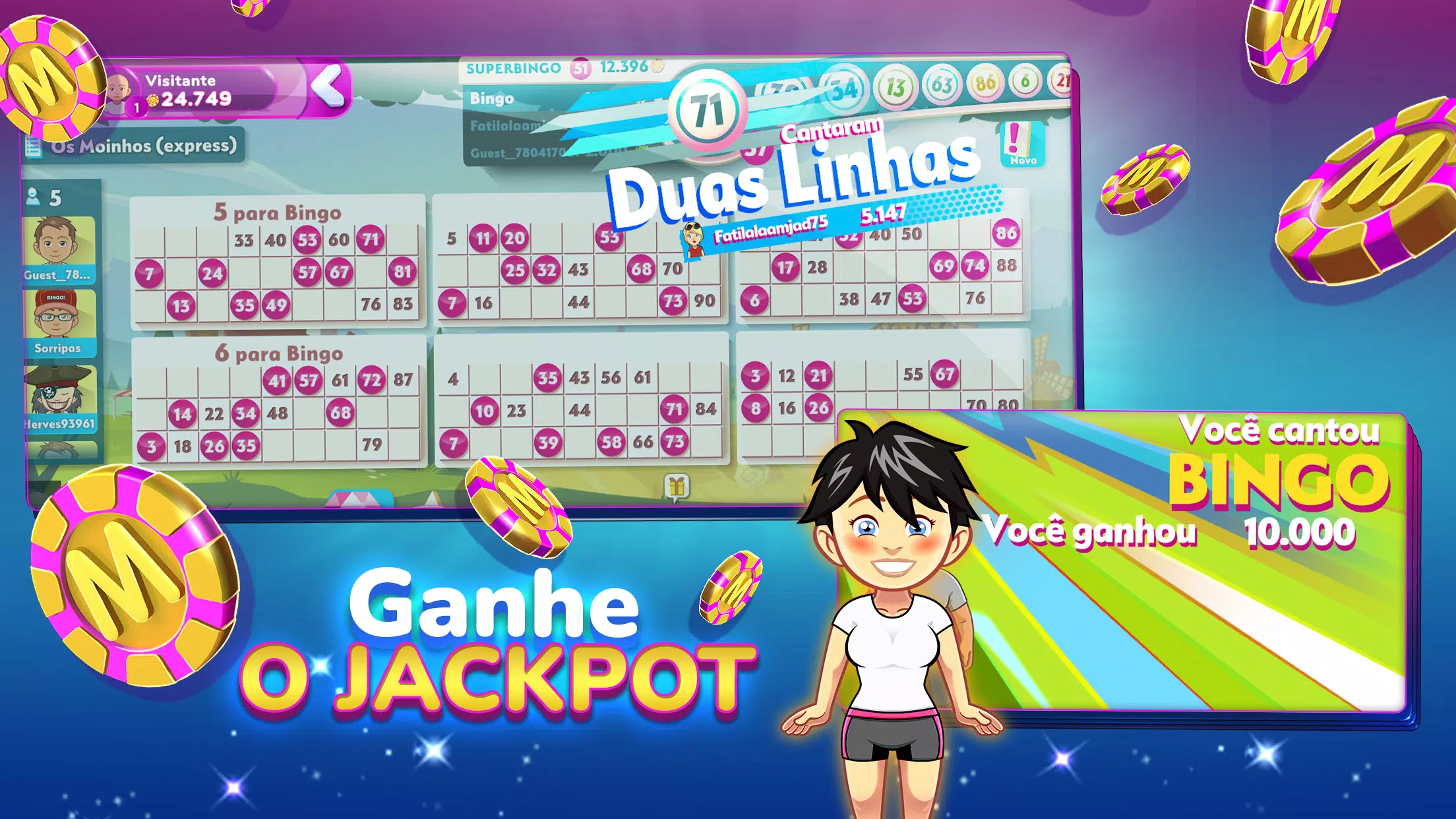 Download do APK de LudiJogos: Bingo e Slots para Android