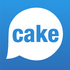 cake live stream video chat أيقونة