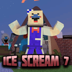 MCPE Ice Scream 7 mod addon Zeichen