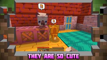 cute animal mod for MCPE Affiche