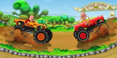 Motu Patlu Car Game 2 Cartaz