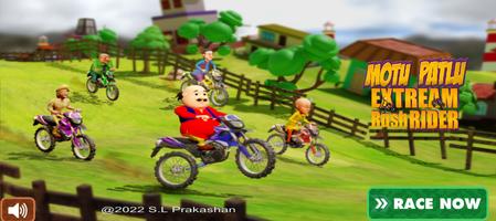 Motu Patlu Extreme Rush Rider 海報