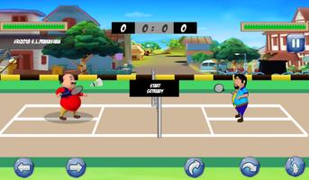 Motu Patlu Badminton capture d'écran 3